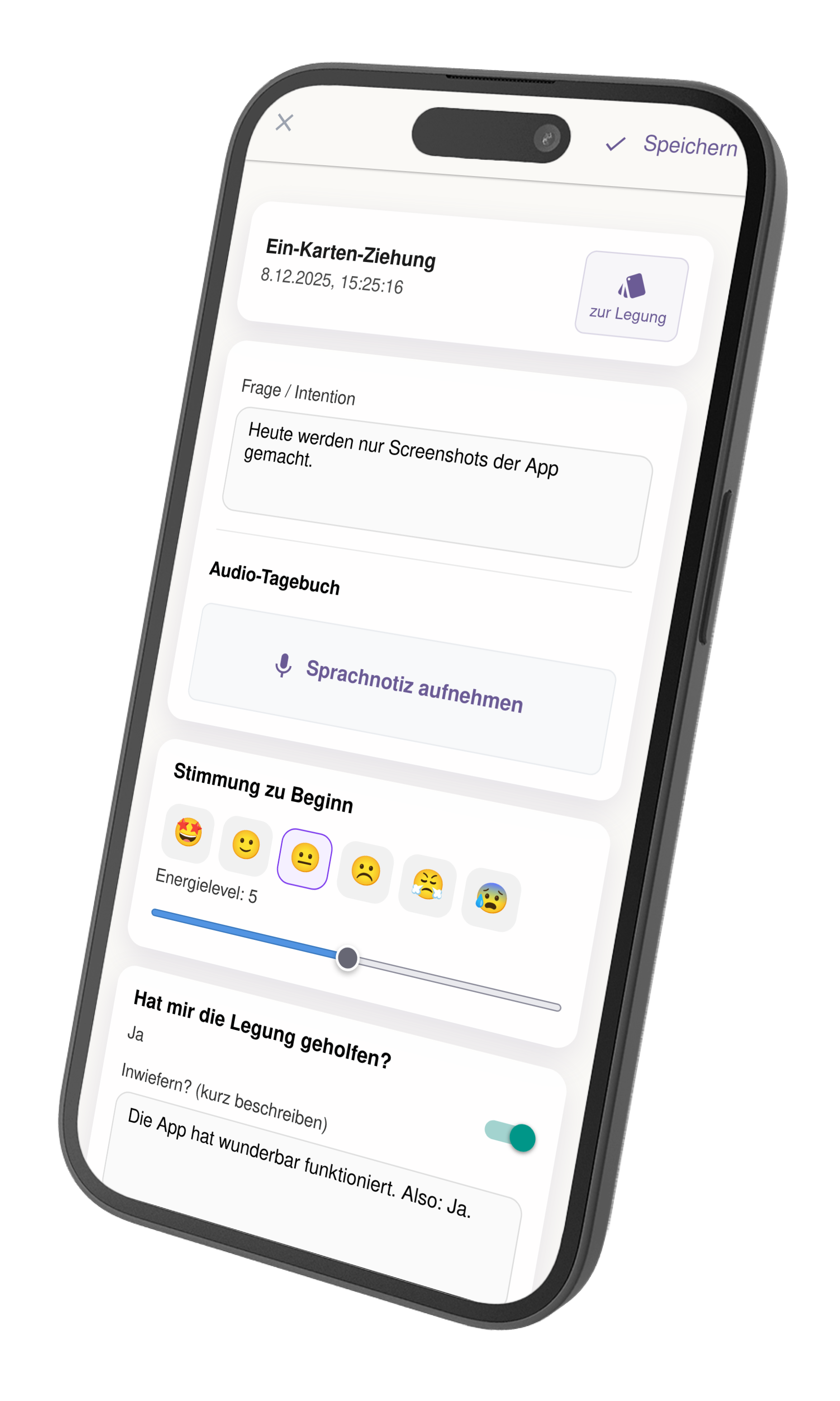 Voice Journaling Interface